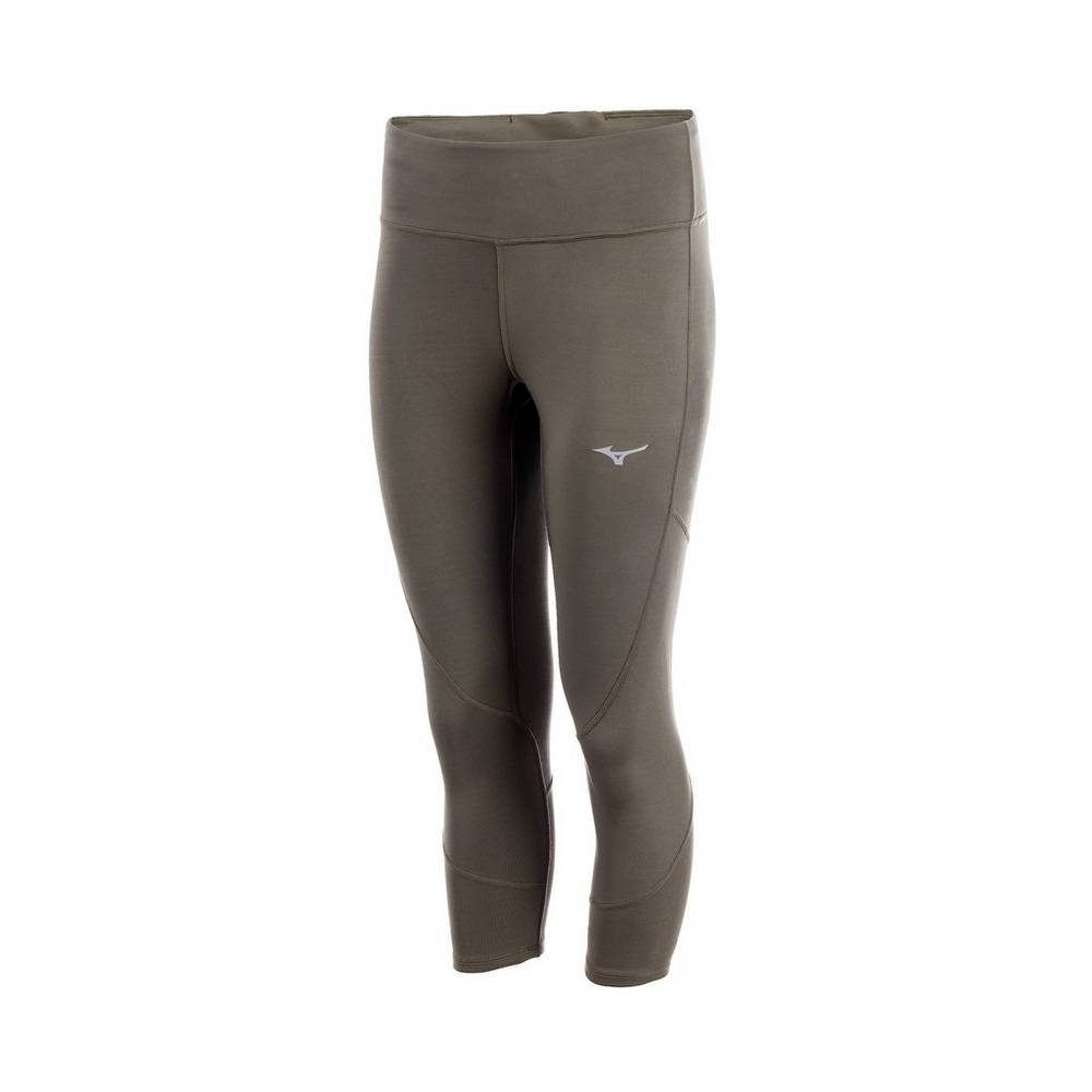 Mizuno Impulse ¾ Női Leggings Szürke XKP348921